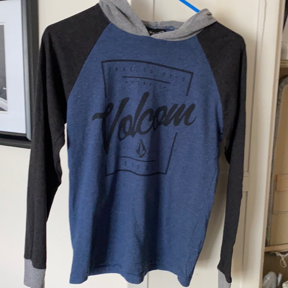 Boys Volcom hooded T-shirt